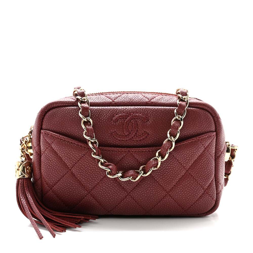 Chanel Caviar Quilted Mini Coco Tassel #263466C27B